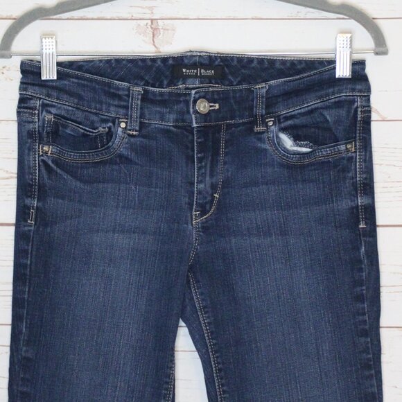 White House Black Market WHBM‎ Blanc Boot Leg Jeans - Picture 5 of 7